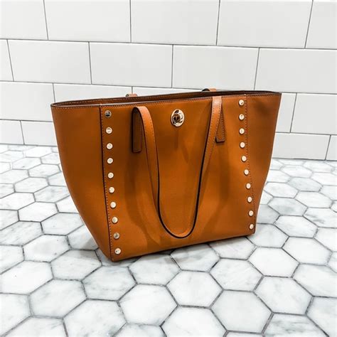 fake michael michael kors rivington stud large tote